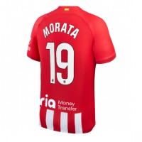 Echipament fotbal Atletico Madrid Alvaro Morata #19 Tricou Acasa 2023-24 maneca scurta